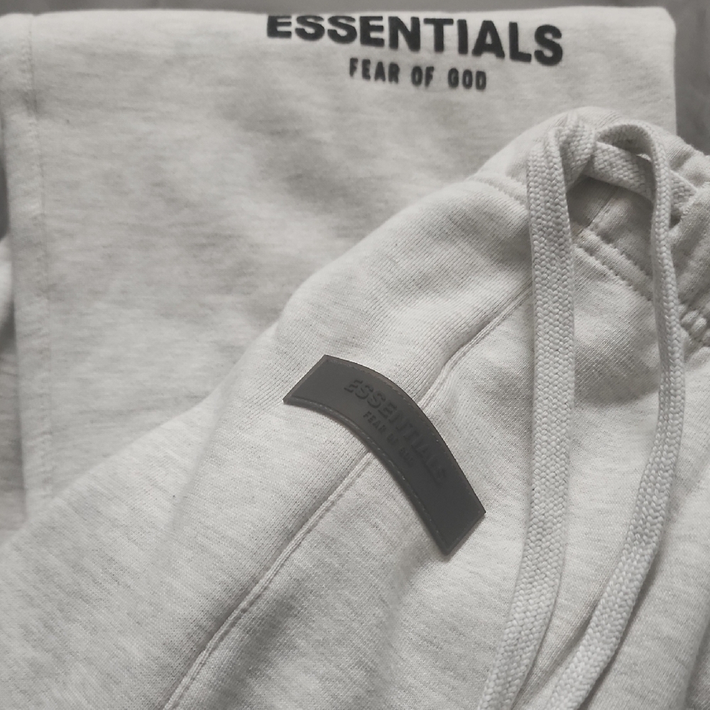 Essentials Fear of God Men's Light Gray Sweatpants